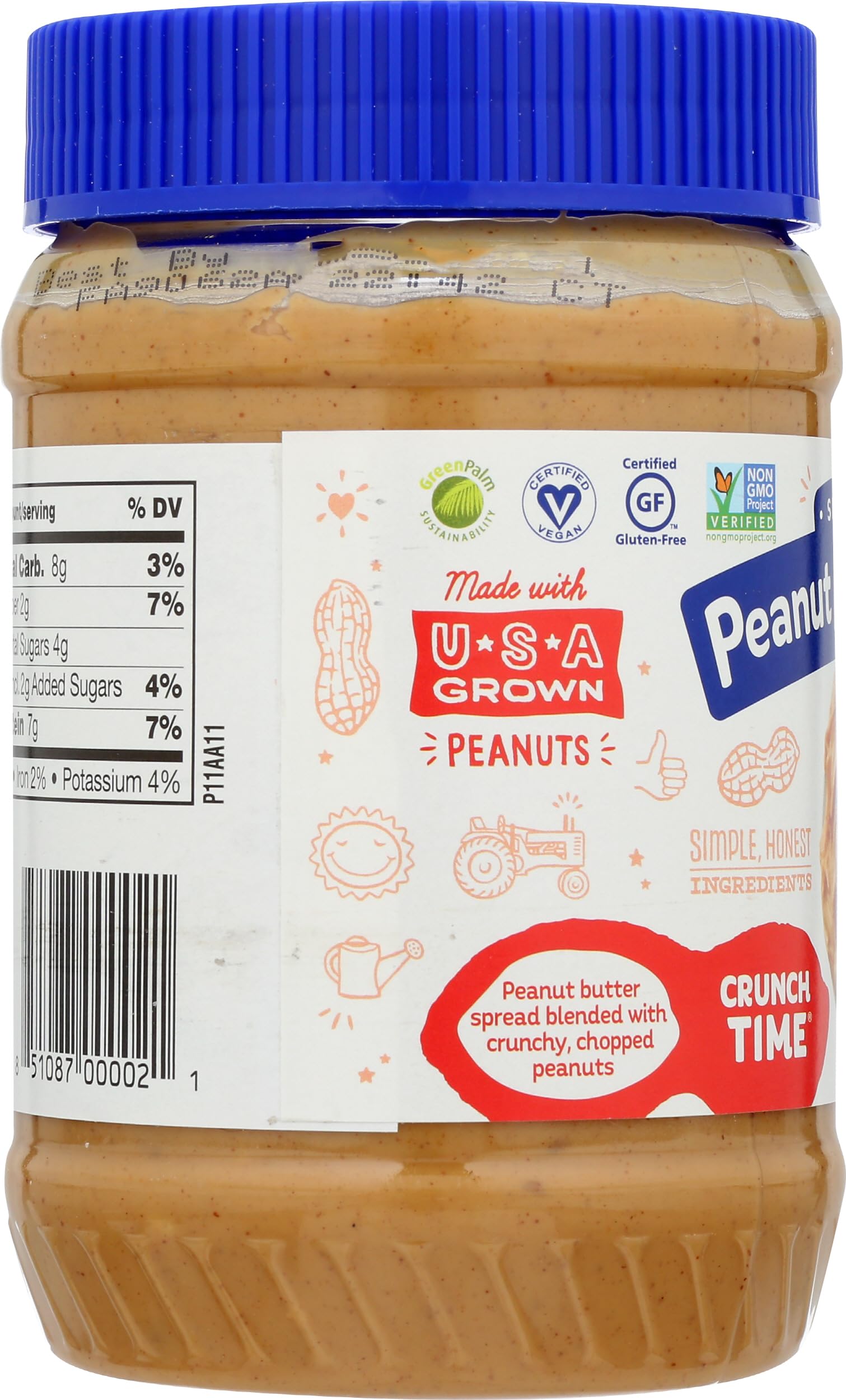 Amazon.com : Peanut Butter & Co Crunch Time - 16oz : Grocery